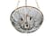 Hello Honey® 25.5" Iron Pendant Light With Blue Wood Beads